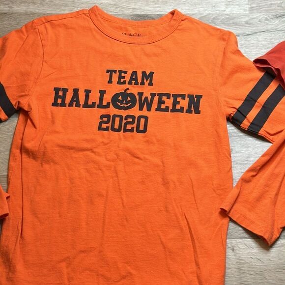 Gymboree Holiday Kids shirt bundle. 4 shirts. Size 7-8. Halloween & X-Mas themed - Picture 2 of 5